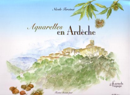 Aquarelles en Ardèche